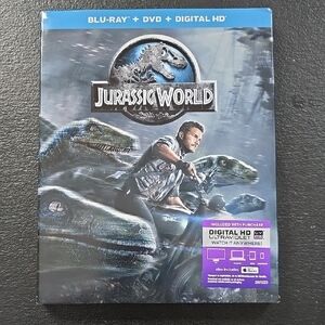 Jurassic World Blu-Ray DVD Digital HD